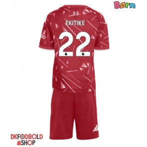 Liverpool Hugo Ekitike #22 Hjemmebanesæt Børn 2026-27 Kort ærmer (+ korte bukser)